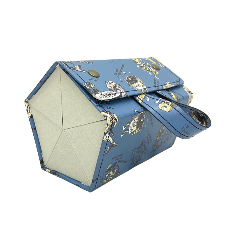 5in1 Sunglasses Travel Case Organizer Hangable, Eyeglasses Foldable