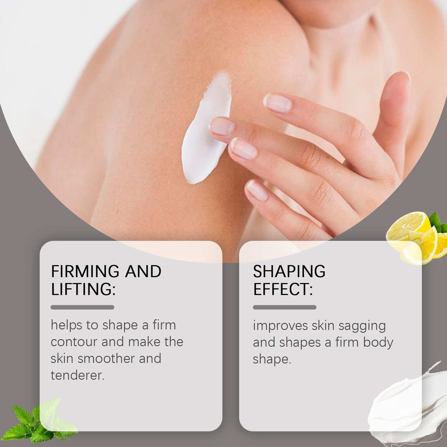 Body Firming Cream - Moisturizing & Skin Tightening Massage Lotion