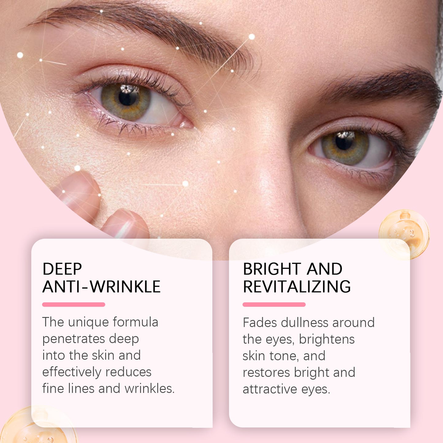 Moisturizing Eye Cream Stick - Shea Butter & Beeswax Anti-Aging Balm