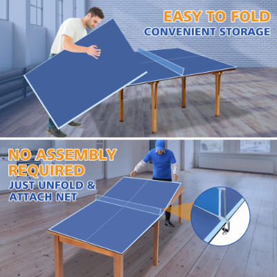 7ft Foldable Ping Pong Conversion Top for Indoor Games