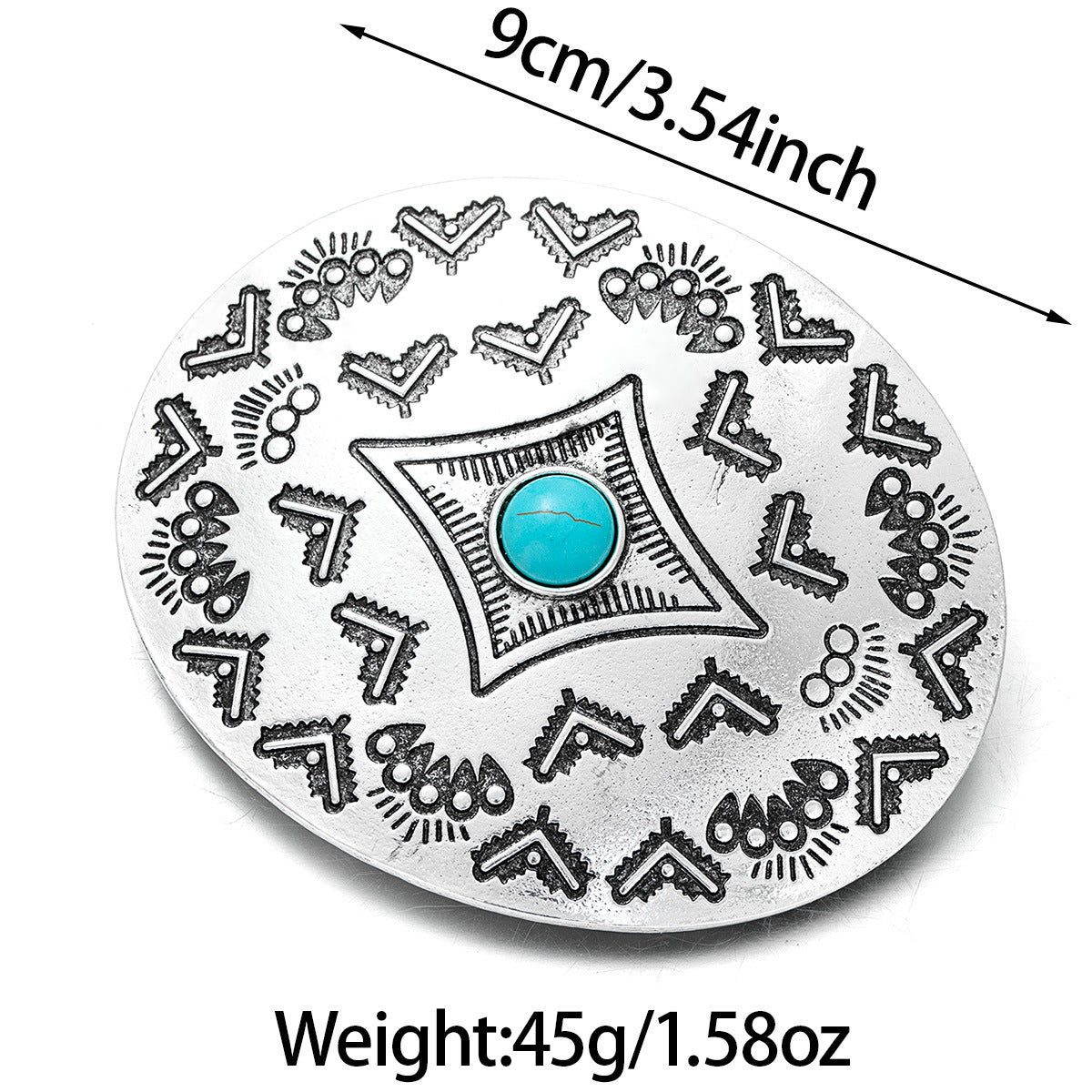 Geometric Hair Clip for Kids - Alloy Barrette