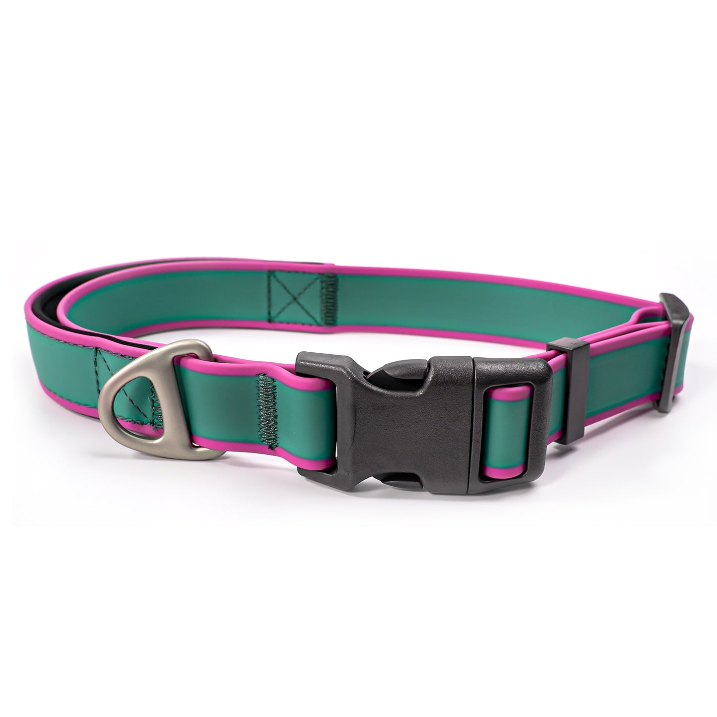 Dog Tactical Collar with Bright Colors Waterproof Wear-Resistant Adjustable Dog Leash