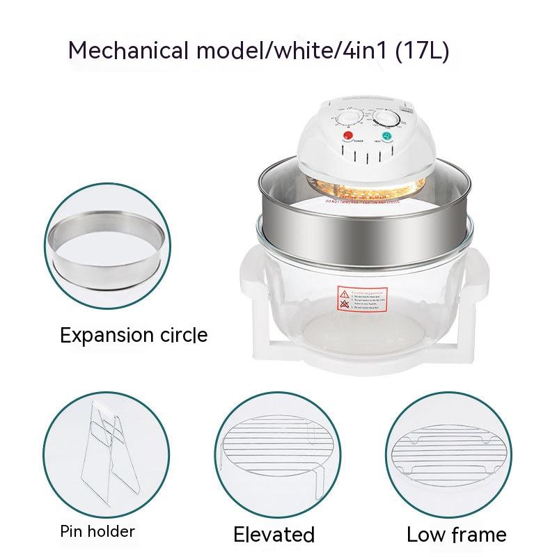 Glass Air Fryer Convection Oven with Multiple Cooking Modes - 3in1, 4in1, 8in1 Options