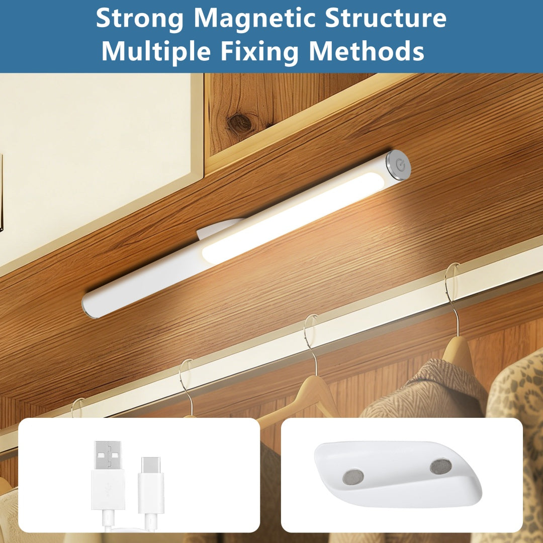Adjustable LED Desk Lamp with USB Charging Port & Dimmable Brightness