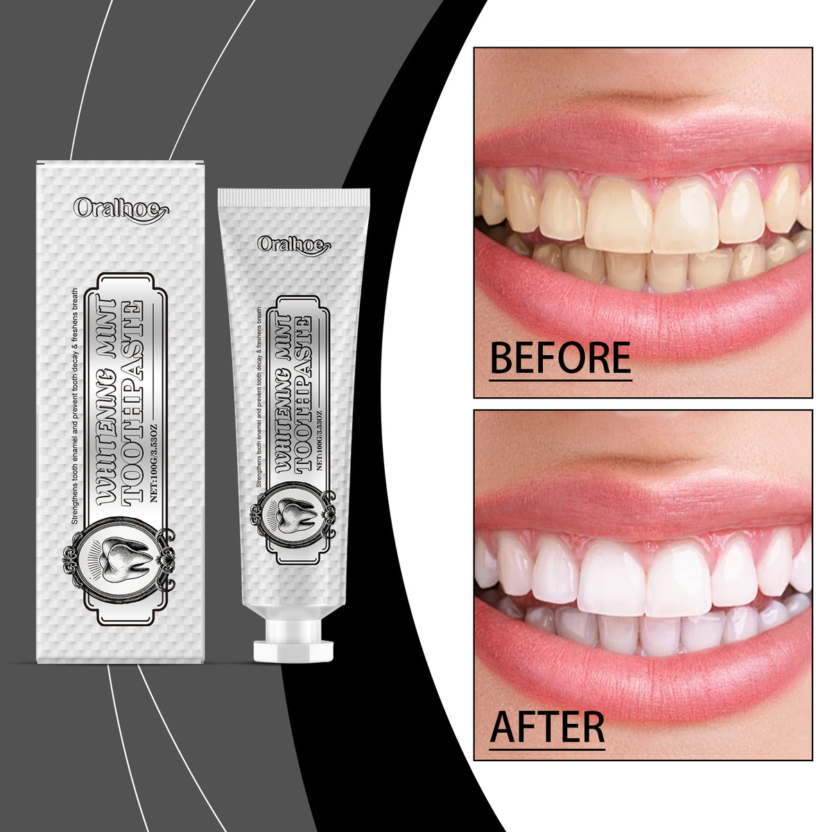 Bright White Mint Toothpaste 100g