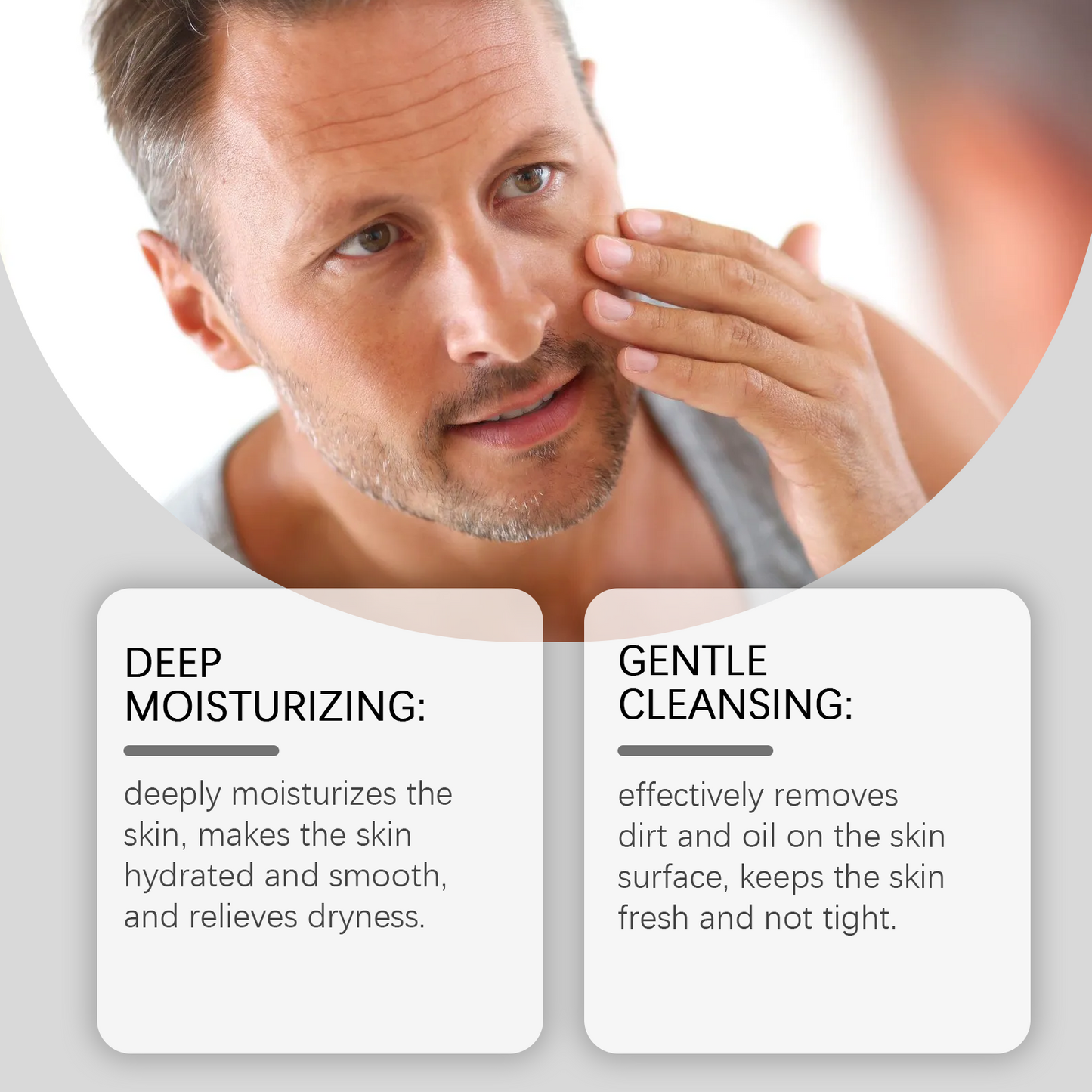 Gentle Moisturizing Facial Cleanser with Aloe Vera Extract