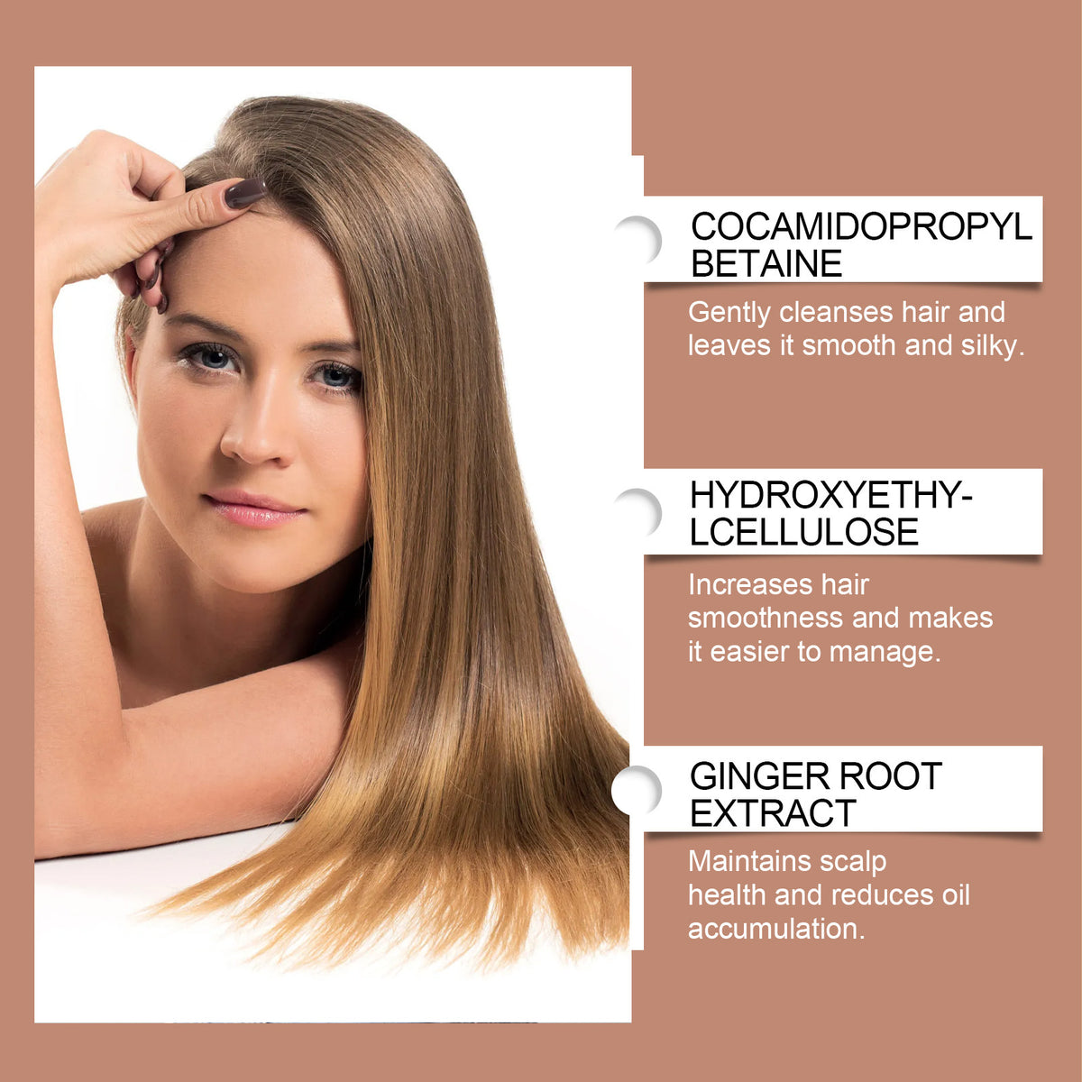Gentle Cleansing Hair Shampoo 120ml for Sensitive Scalp & Natural Ingredients