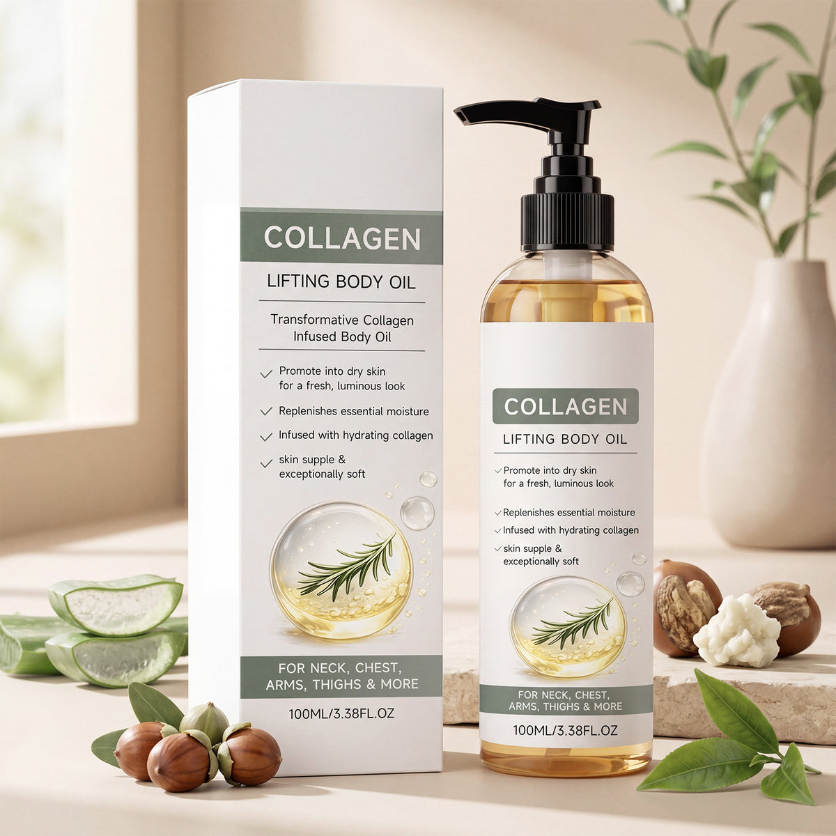 Collagen Firming & Moisturizing Body Oil 100ml