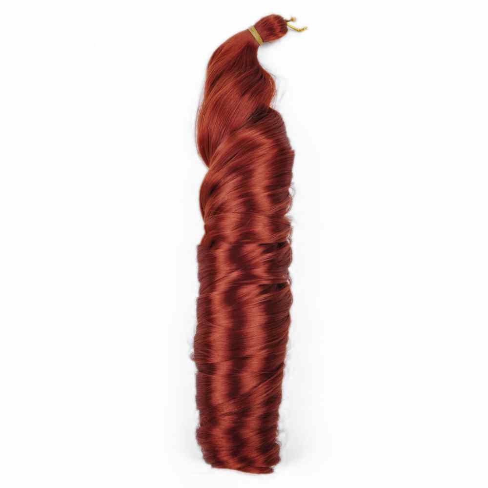 22 Inch French Loose Wave Crochet Braids Hair - 150g