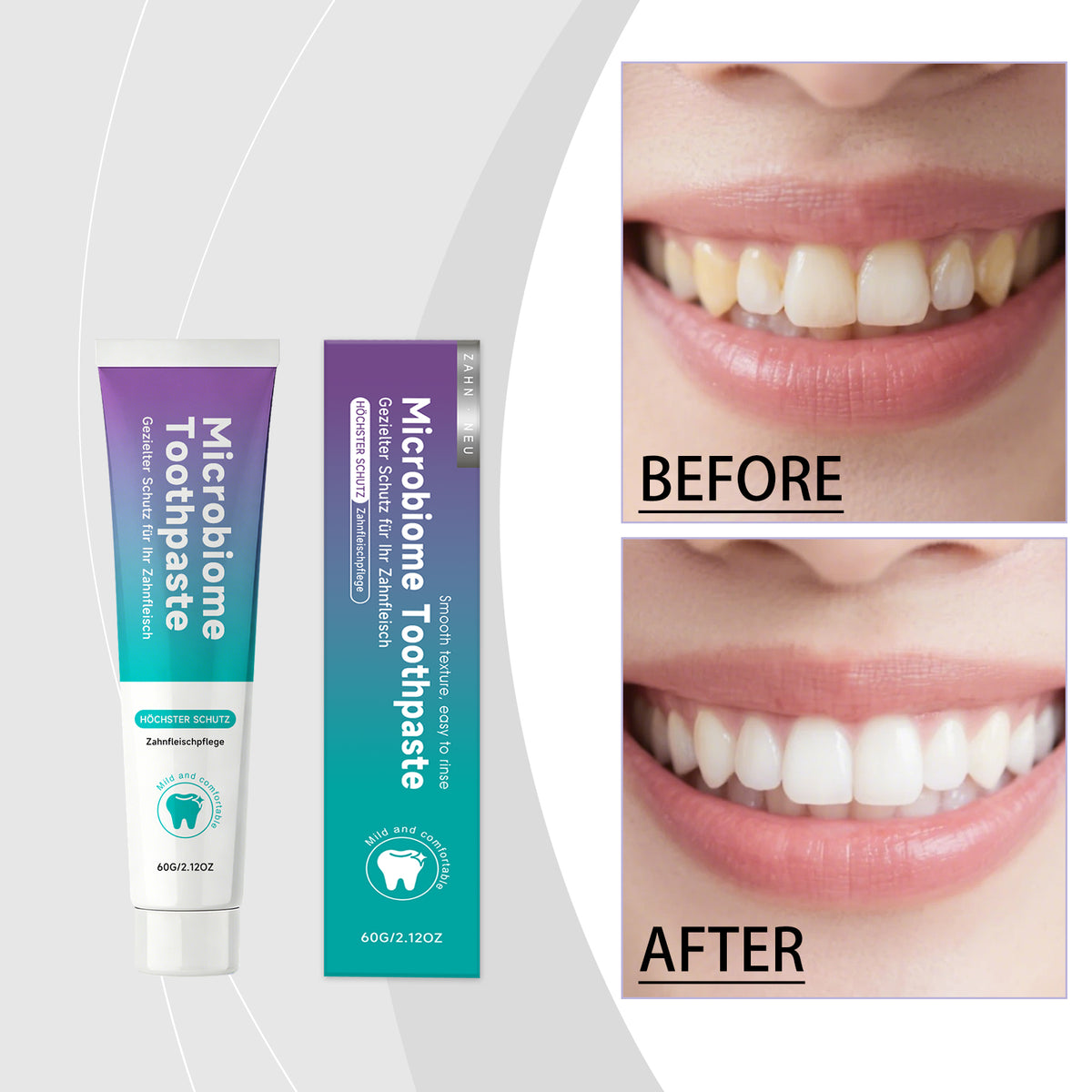 Bright White Mint Fresh Toothpaste 60g