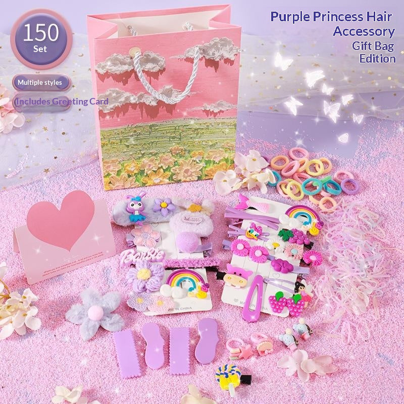 Hair Accessory Set for Girls - 140-152 Pieces