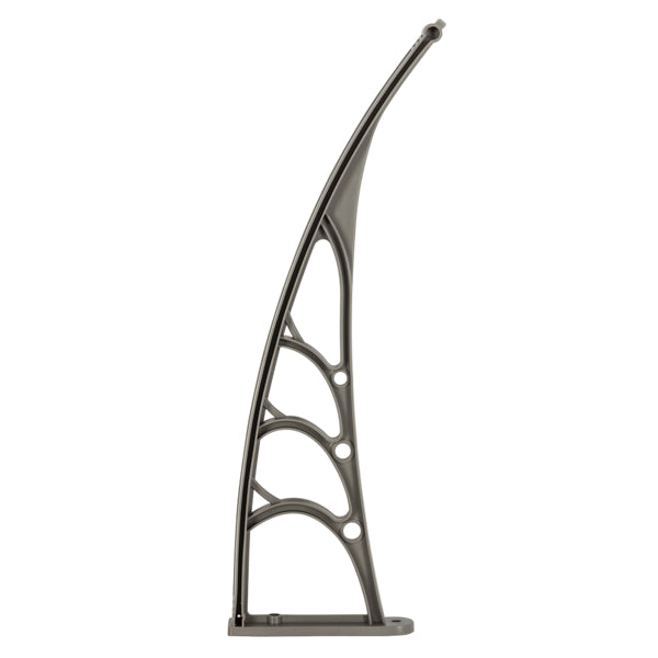 Door & Window Rain Cover Canopy - White & Gray Bracket