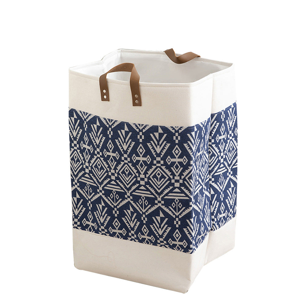 Large Fabric Storage Bag for Clothes and Home Organization - 35x35x55cm