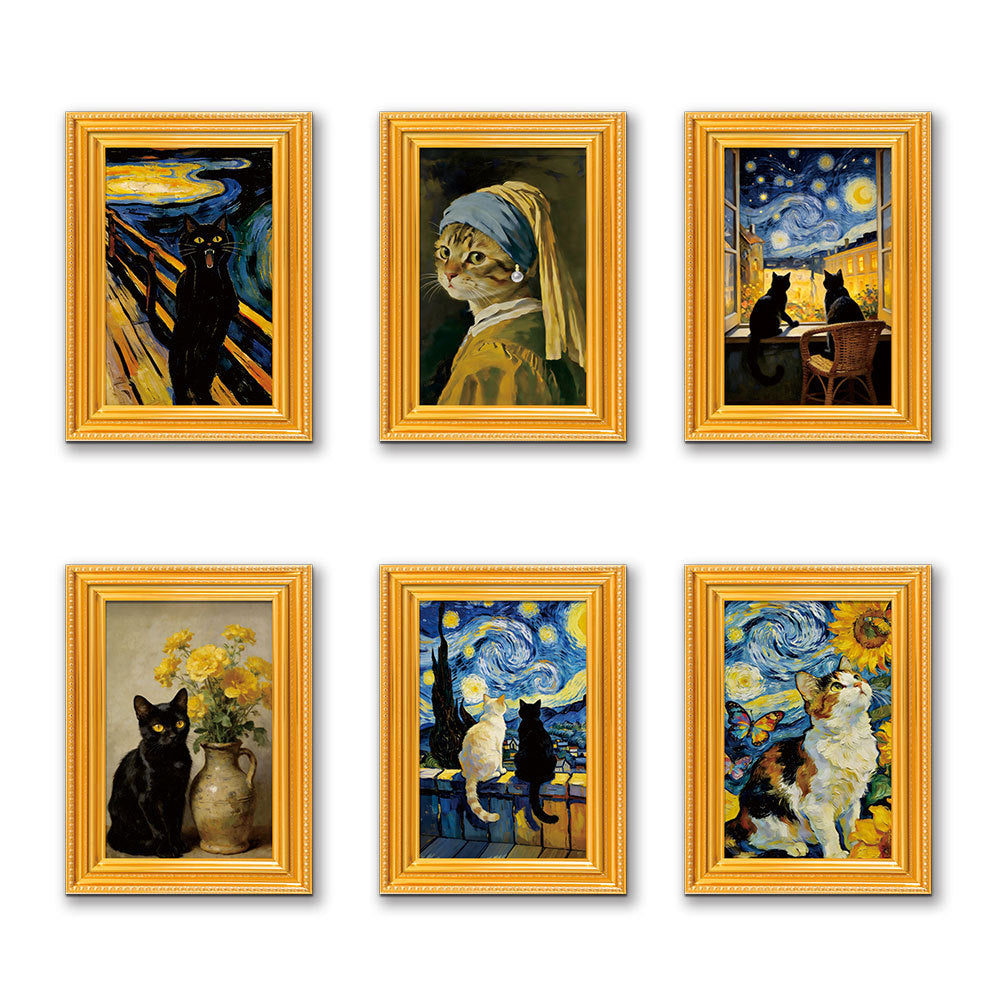 Creative Quirky Oil-Painting Refrigerator Magnets - Fun Kitchen Decor