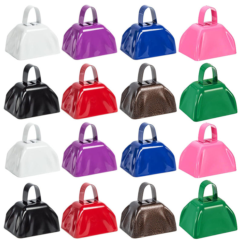 Three-Inch Cowbell Hand Bell for Crafts Home & Party Decorations
