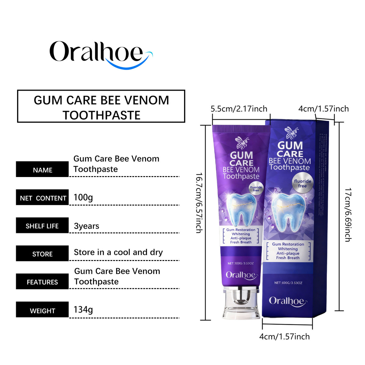 Bee Venom Soothing Care Toothpaste 100g