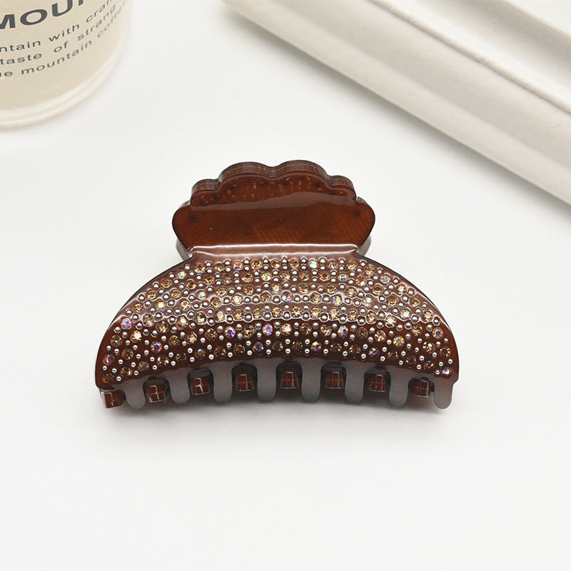 Crystal Acrylic Hairpin - Korean Style Women's Hair Clip