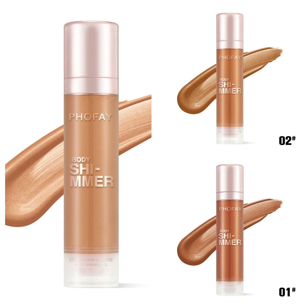 Silky Body Shimmer Oil - Lightweight Illuminating Glow for Skin