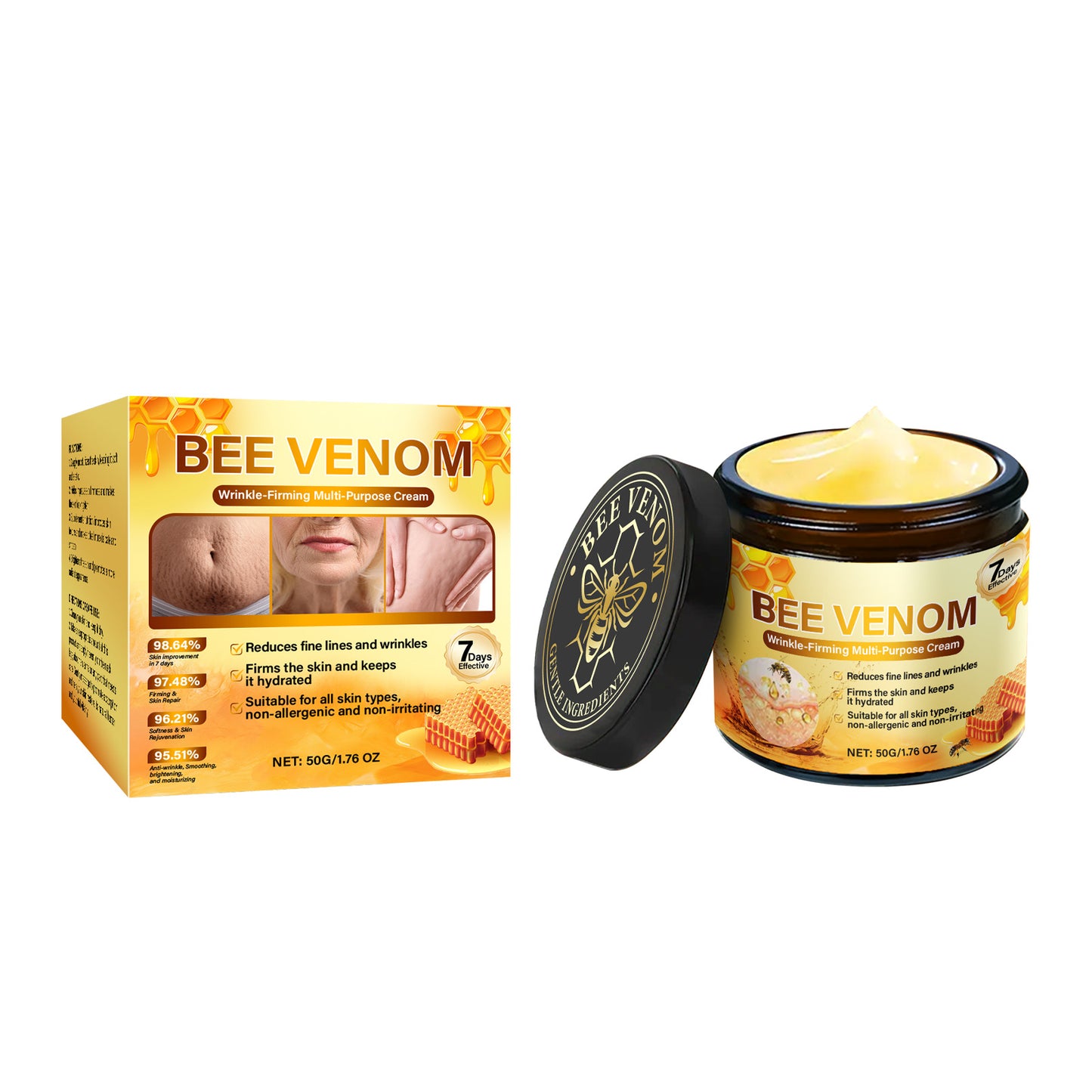 Nourishing Skin Care Cream 50g - Mild Ingredients for All Skin Types