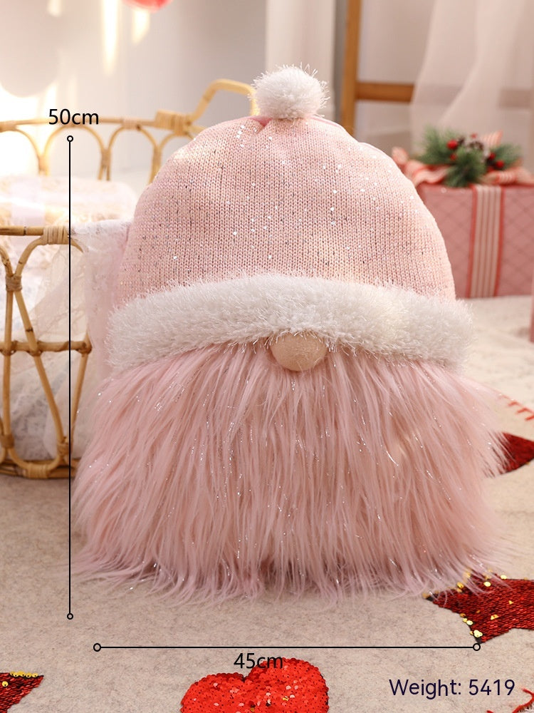 Cute Elk Santa Claus Prop Decoration for Home or Party Decor