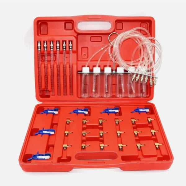 Fuel Injector Return Oil Measurement Tool with Testing Connector and Measuring Cup