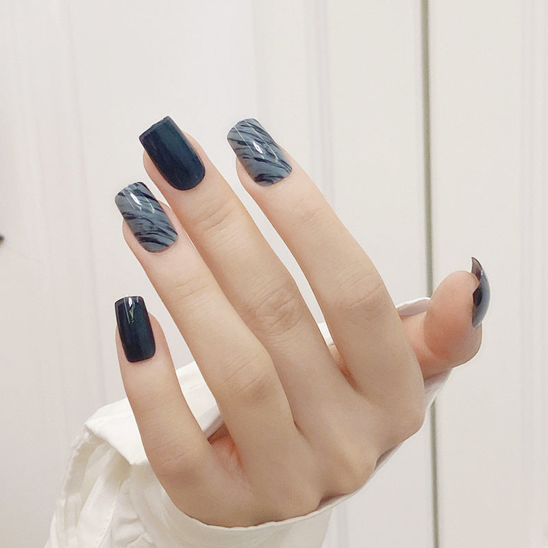 Nail Sticker Set with Glue for Nail Art - Multiple Colors Styles