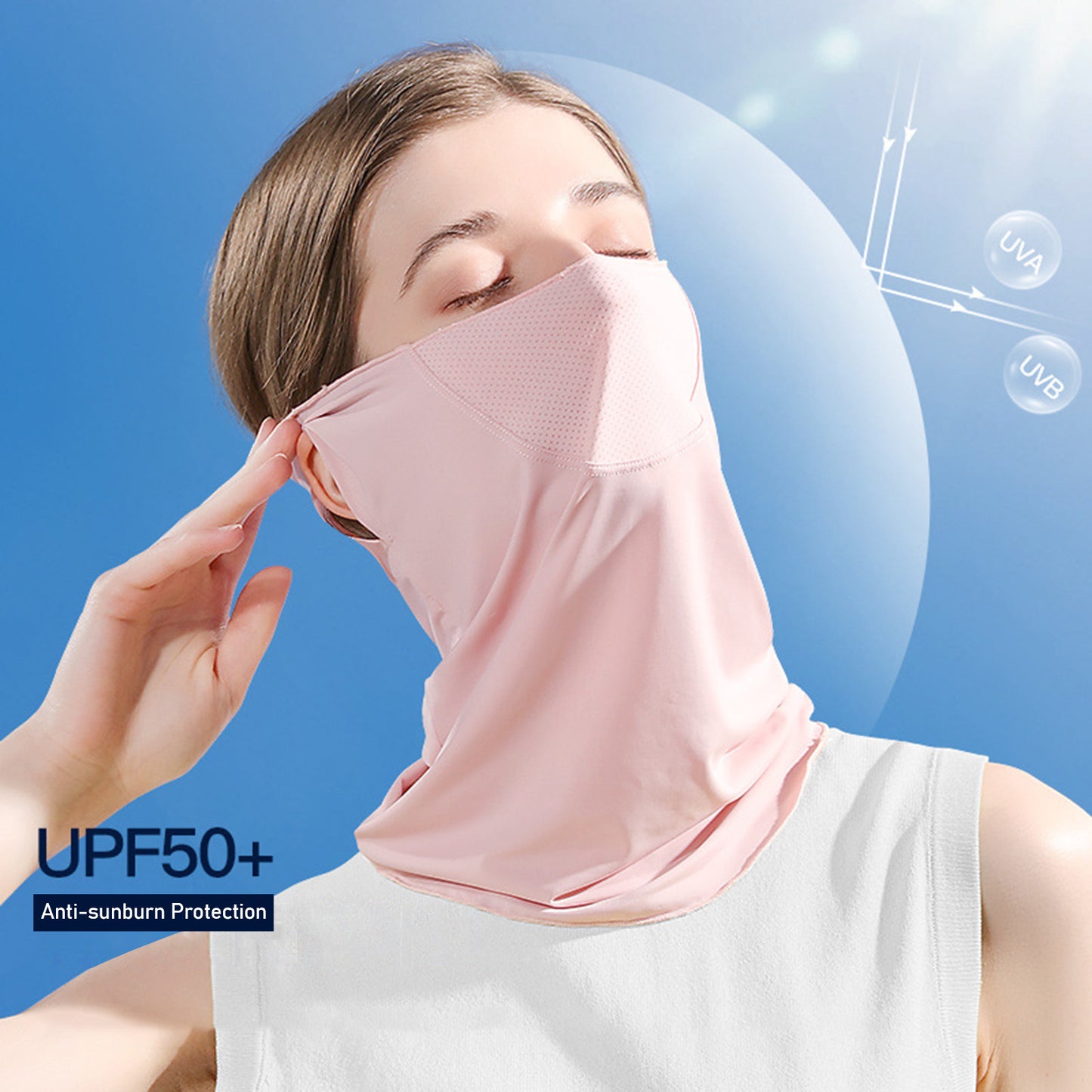 Breathable UV Protection Face Gaiter for Outdoor Sports - Multiple Styles