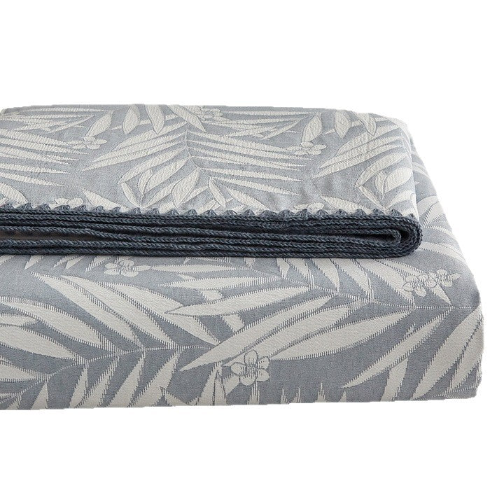 Double-Layer Cotton Blanket - Multi-Color & Size Options for Home Bedding