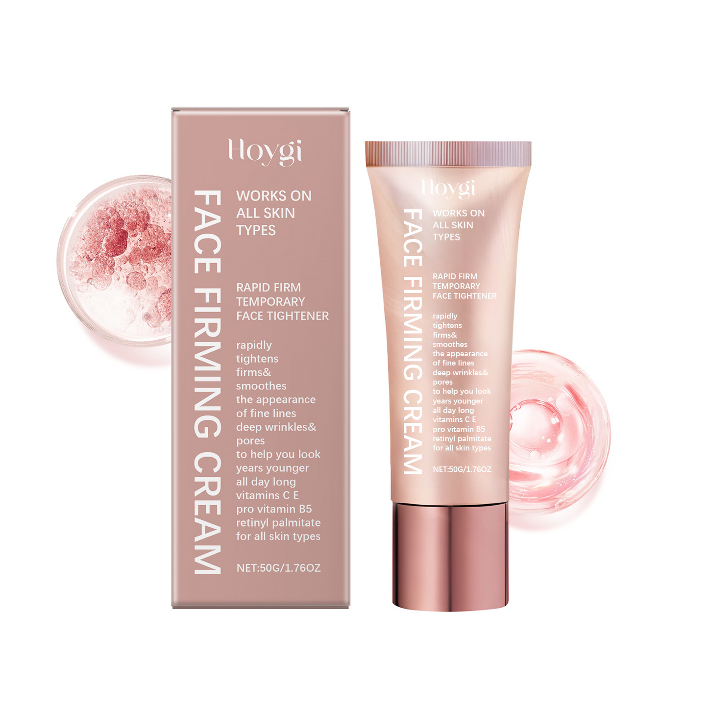 Firming Anti-Wrinkle Facial Cream with Vitamin E & Retinol - 50g