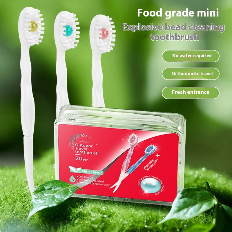 Soft Bristle Toothbrush Set - 20 Pack