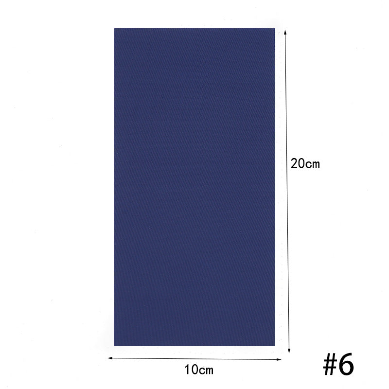 Self-Adhesive Cloth Patch Kit for Jackets Raincoats Tents & Umbrellas - 34 Colors 20x10cm