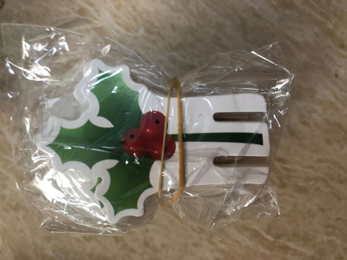 Christmas Wine Glass Card Inserts - Deer, Santa, Snowman & Holiday Themes