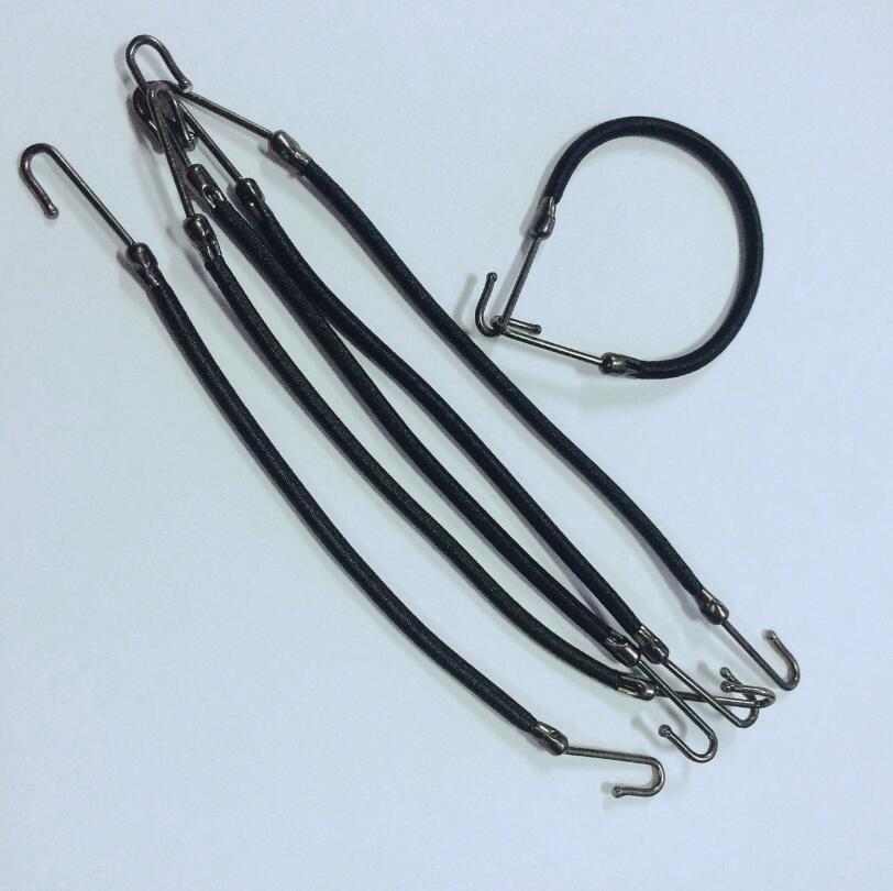 Women's Tail Braid Hair Rope - Polyester
