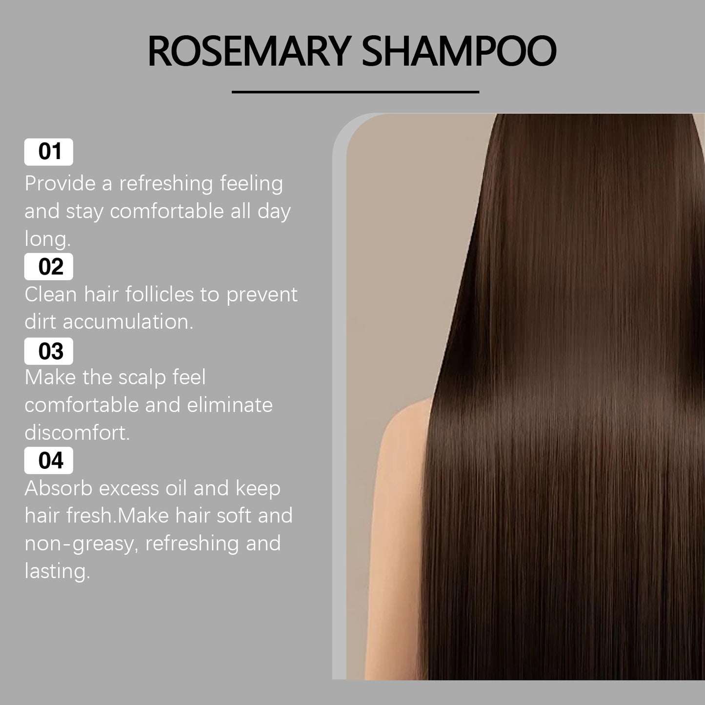 Rosemary Nourishing Hair Shampoo - 100ML Natural Hair Care