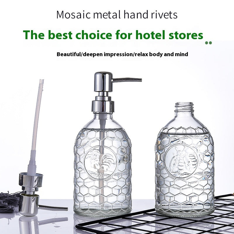 Color Relief Hand Sanitizer 500ml Glass Bottle - Multiple Colors
