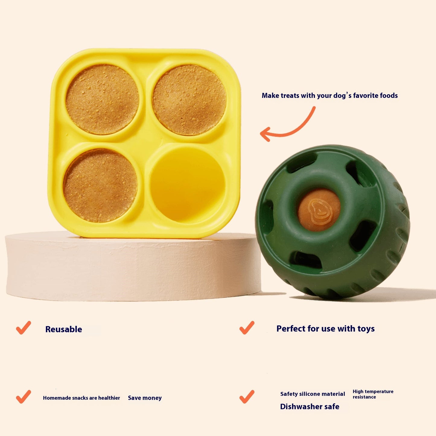 Dog Silicone Slow Feeder Toy Set - Molar Food Leakage Puzzle Pet Supplies