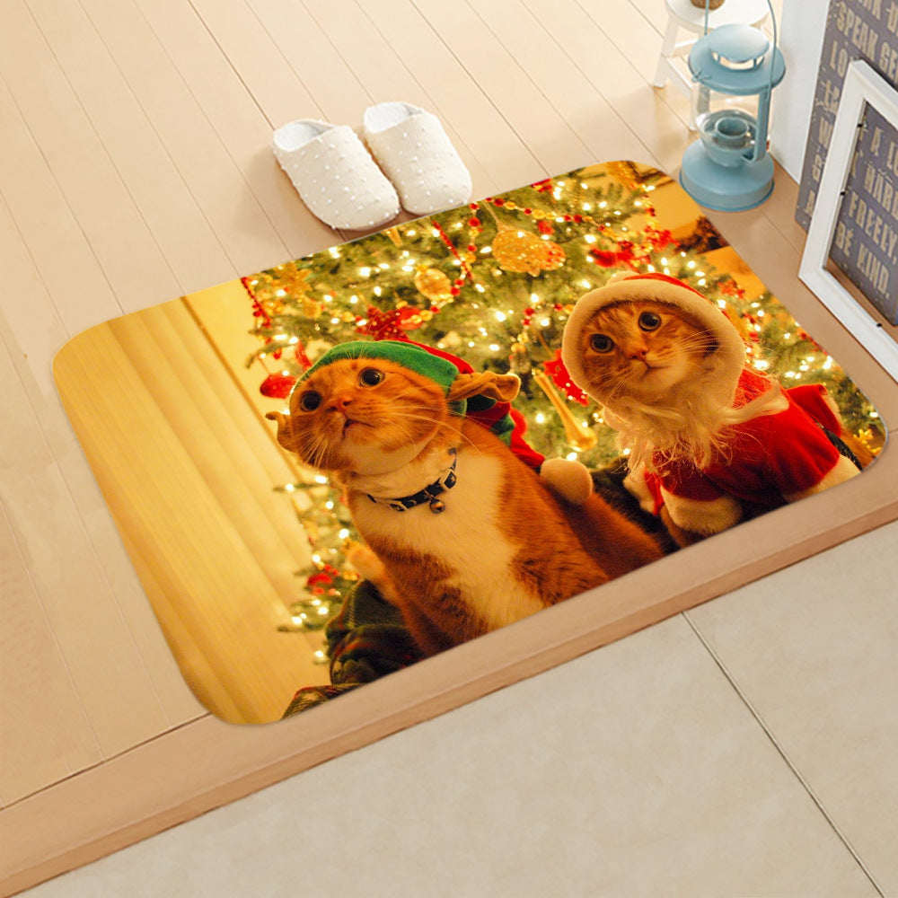 Non-slip Absorbent Carpet Floor Mat for Bedroom Bathroom Home - 40x60cm