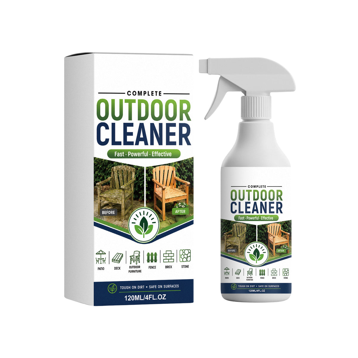 Outdoor Cleaner 120ml - Garden & Patio Surface Disinfectant