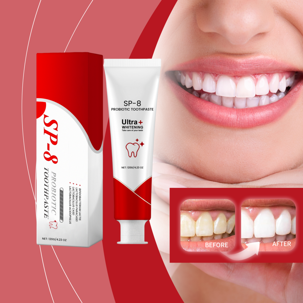 Probiotic Toothpaste for Fresh Breath & Whiter Teeth 120g