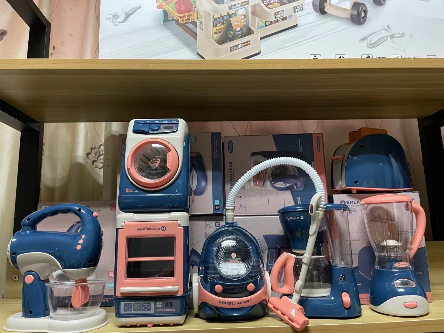 Children's Multi-Function Electric Toy Set with Lighting and Sound Effects
