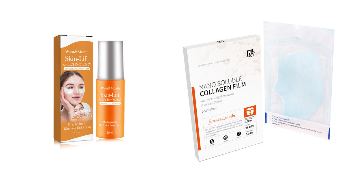 Nano Collagen Instant Facial Mask Set - Hydrating Skin Care for All Skin Types