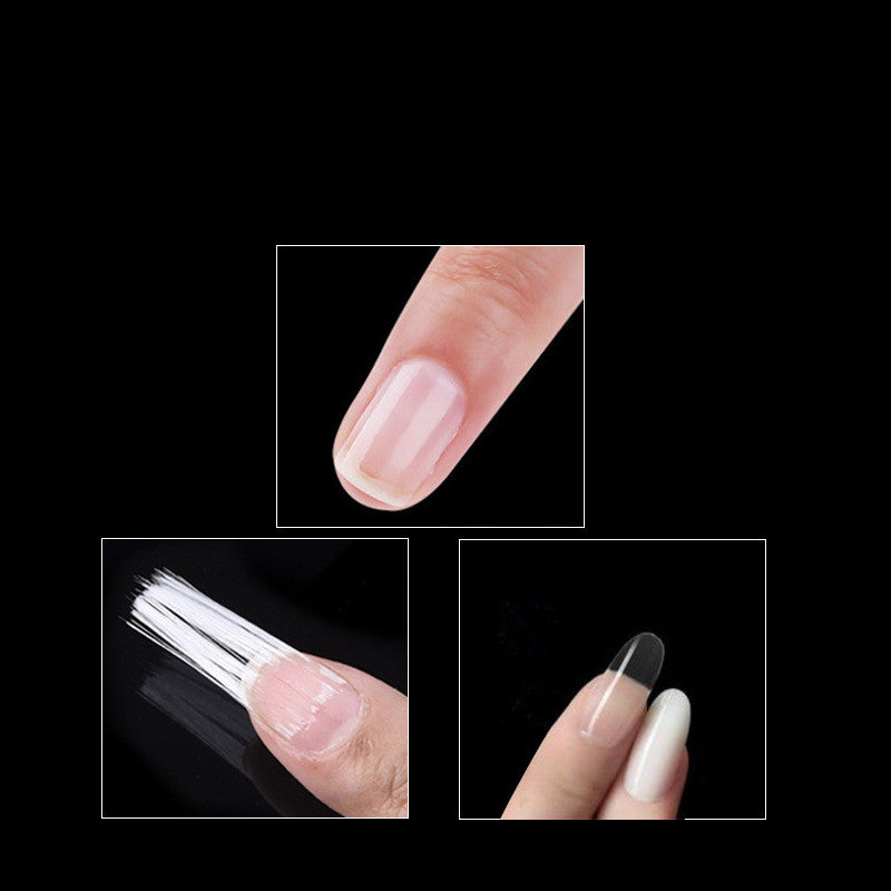 Nail Extension Fiber Support Tool - Anti-Cracking Nail Art Fiber Pack