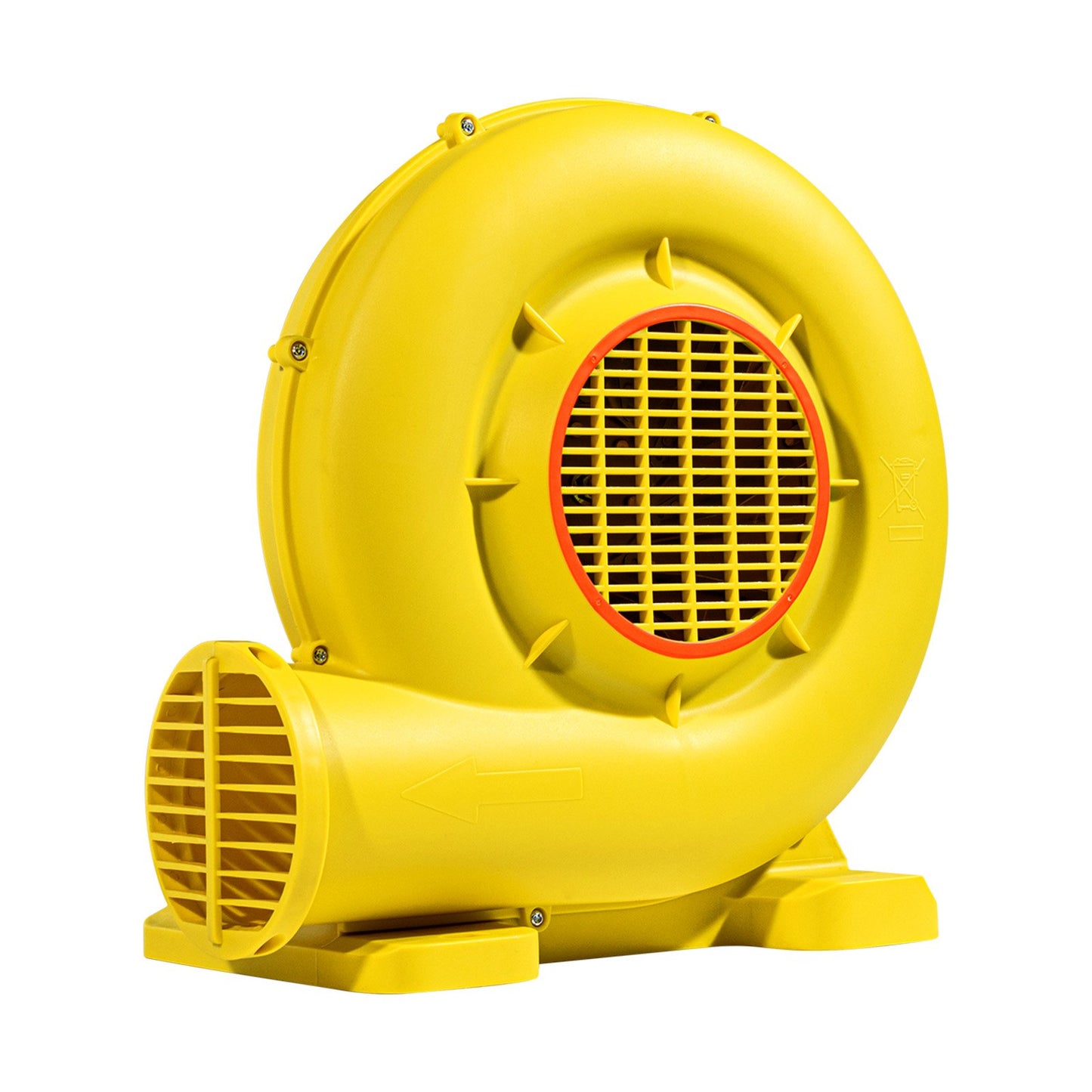Inflatable Bounce House Blower 0.5-0.6HP 450W Commercial Air Pump Yellow