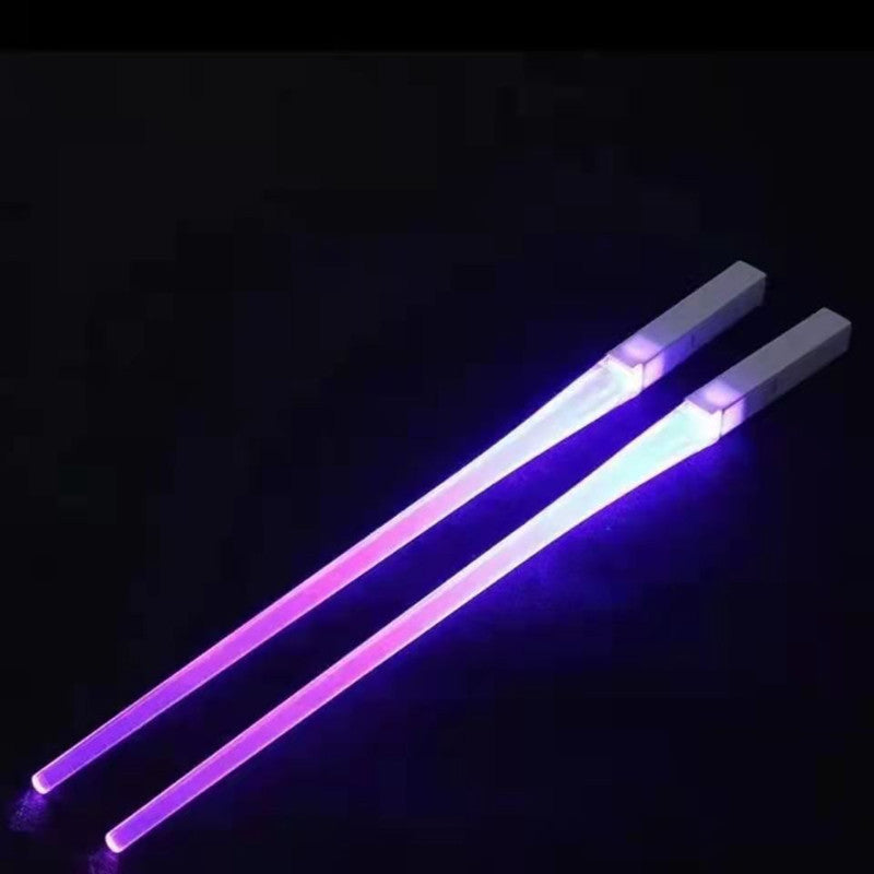 LED Light-Emitting Chopsticks - Creative Light Stick Toys for Home & Party Use
