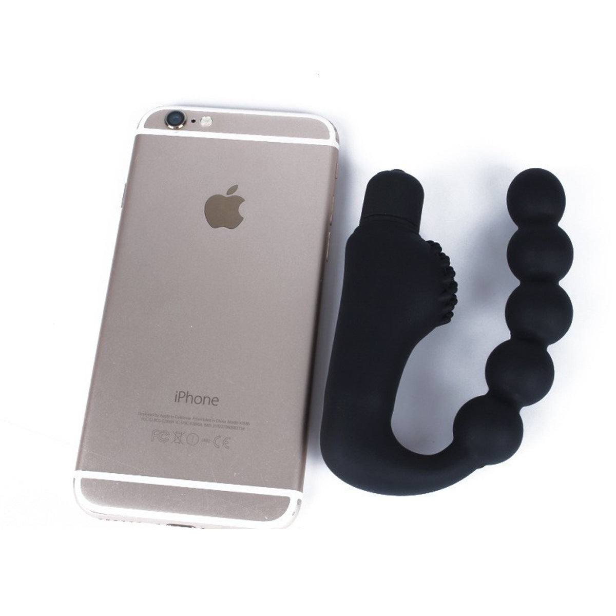 Silicone Prostate Massager with Vibration - Flexible Ergonomic Design