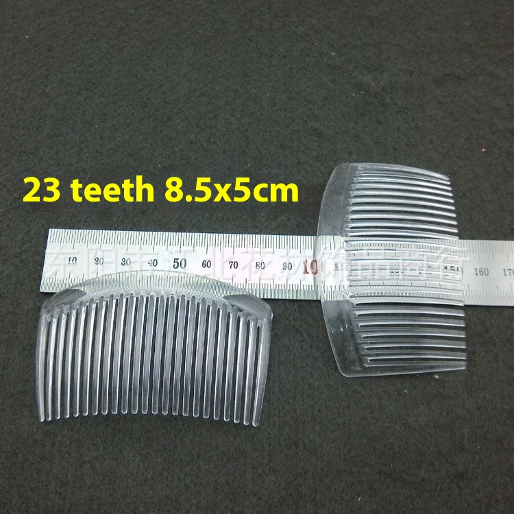 Plastic Hair Comb Bridal Veil Comb Hair Accessories for Wedding & Bridal