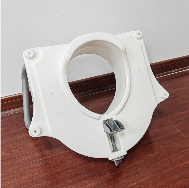 Adjustable Toilet Riser Seat Cushion for Elderly - Height-Adjustable