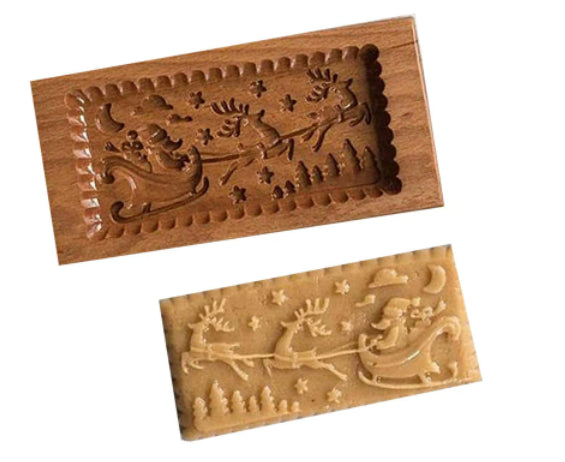 Cookie Cutter & Stamp Set for Baking - Provance Rose Style, Multiple Variants
