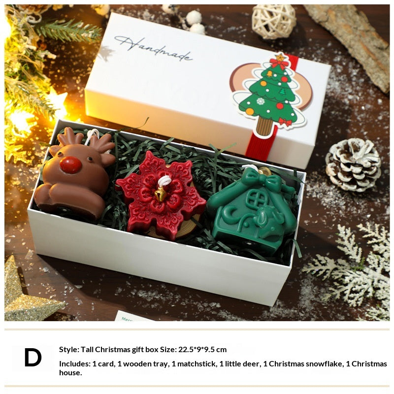 Christmas Candle Gift Sets - Aromatherapy Holiday Decorations & High-End Gift Boxes