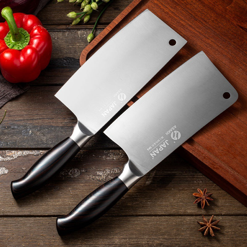 Stainless Steel Kitchen Knife for Vegetable and Bone Cutting - Household Cooking Tool